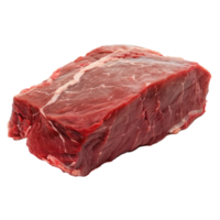 raw beef steak on a transparent background png