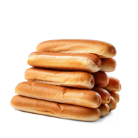 a stack of hot dogs on transparent background png