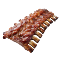 ribs on a white transparent background png