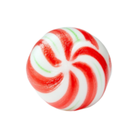 Peppermint candy isolated on a white background food photography minimalist style front view png