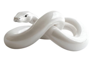 Isolated snake symbol on for artistic and design purposes png