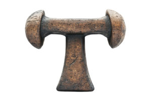 Isolated hammer symbol on for craft and industry use png