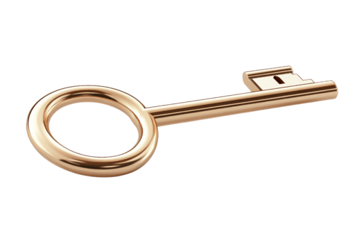 isoliert Schlüssel Symbol auf zum visuell Kontext Vorderseite Aussicht Grafik Design png