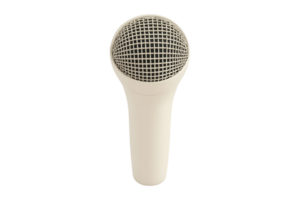 Top-down view of microphone symbol for digital media audio representation png