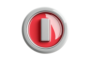 Power button symbol a for graphic design and technology use png