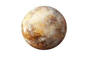 Isolated planet symbol on for graphic design and science projects png