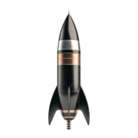 Rocket symbol front view for graphic design and technology use png