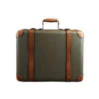 A suitcase is shown on a black background png