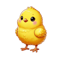cartoon chicken on transparent background png