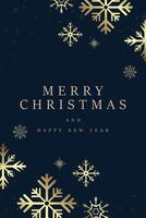 A Luxury Merry Christmas concept , with Happy New Year banner with premium frame for Christmas, Happy New Year design. vector