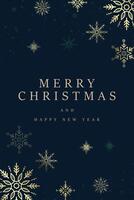 Luxury Merry Christmas concept , A Happy New Year banner with premium frame for Christmas, Happy New Year design. vector