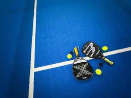 Kyiv, Ukraine, November 4, 2024. Padel racket, Bullpadel, photo