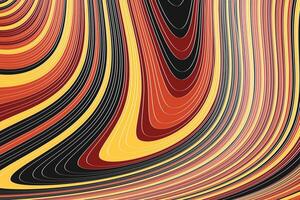 Abstract colorful psychedelic groovy background. vector