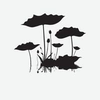 Leaf Silhouettes on White Perfect for Nature Inspired Projects vector