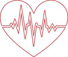Heart Pulse Icon The Meaning and Significance Explained vector
