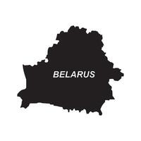 Map of Belarus icon design vector