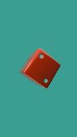 A red square with holes on it video