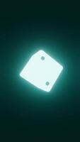 A white square with holes in it video