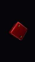 A red square with holes on it video