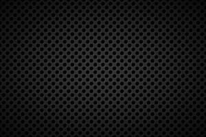 Perforated black metallic background, abstract background illustration vector