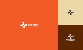 Sleek Online Gaming Link Modern And minimalist Logo , Suitable for branding, logo, app, platform, merch, and various business usage vector