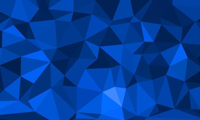 Background with dark blue color triangle pattern texture. Modern mosaic concept illustration design
