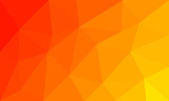 Abstract red and orange gradient texture. Modern geometric polygon background illustration template for decoration, surface, advertising, idea, artwork, landing page, banner, poster, display vector