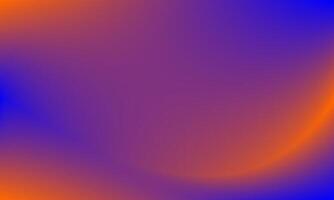 Shining and cool orange and blue gradient background texture. Modern vivid and dynamic abstract design illustration for artwork, advertising, banner, poster, cover, decoration, landing page, brochure vector