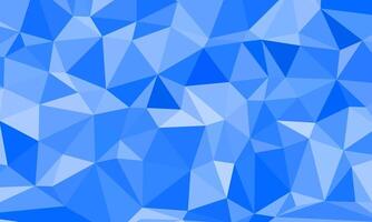 Background with light blue color triangle pattern texture. Modern mosaic concept illustration design vector