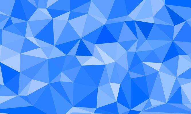 Background with light blue color triangle pattern texture. Modern mosaic concept illustration design