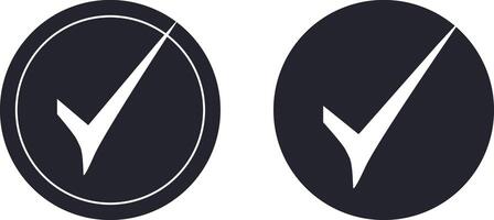 Check mark icon.Shield check mark icon vector