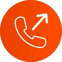 Phone call, con for design symbol vector