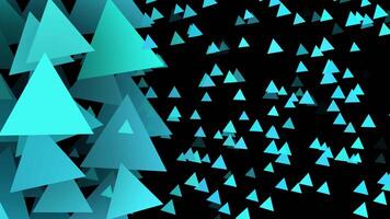 Triangular Motion Transition Effect, Geometric Triangle Animation video
