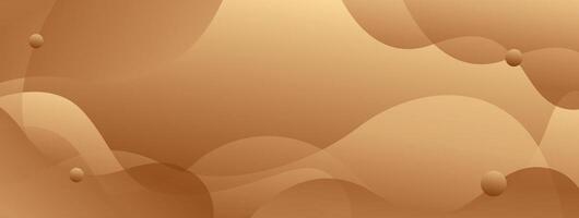 Abstract background with wavy lines and dots vector