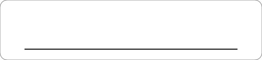Empty signature box vector