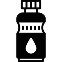 Bidon water bottle illustration with isolated background vector
