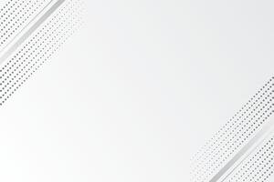White background design with gradient lines and dots vector