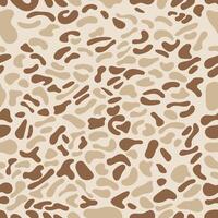 Brown Leopard print animal pattern . vector