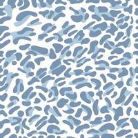 Blue Leopard pattern background and printing or home decorate and more. vector