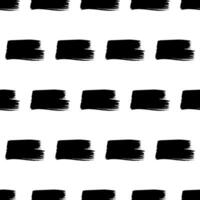 Seamless pattern with hand drawn scribble smears vector