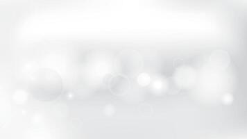 Abstract geometric white and gray color background, bokeh pattern. illustration. vector