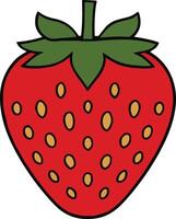 Strawberry Icon Pack - Perfect for Digital and Print vector