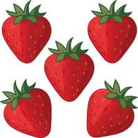 High-Resolution Strawberry Icons for All Your Needs vector