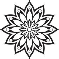 High Quality Peacock Mandala Silhouette for Prints And Graphics vector