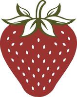 Realistic Strawberry Icons for Websites and Apps vector