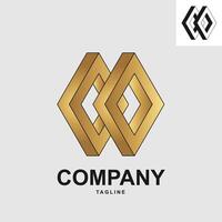 Vectors logo in the shape of a stack