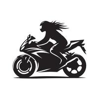 motorcycle icon with white background vector