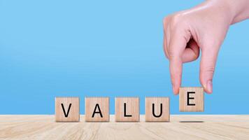 Increase value service, growth value, company value added, business leverage valuable ERP systems growth concept, digital marketing leadership success target, UUID, FaaS photo