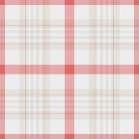 Furniture background seamless pattern, subtle plaid textile. Smooth fabric texture check tartan in white and light colors. vector