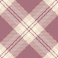 Horizon textile texture tartan, day seamless fabric background. Summertime check pattern plaid in red and light colors. vector